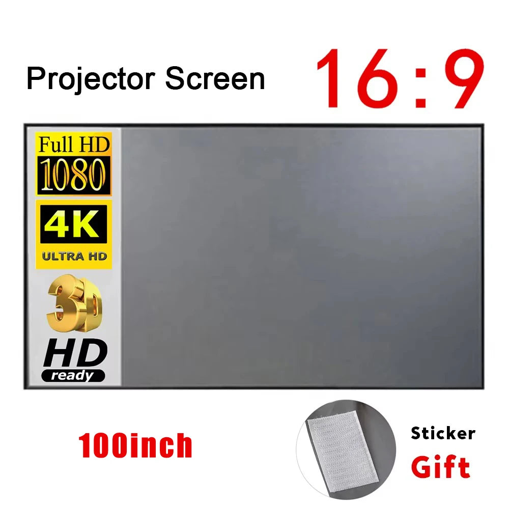 Portable Anti-Light Projector Screen