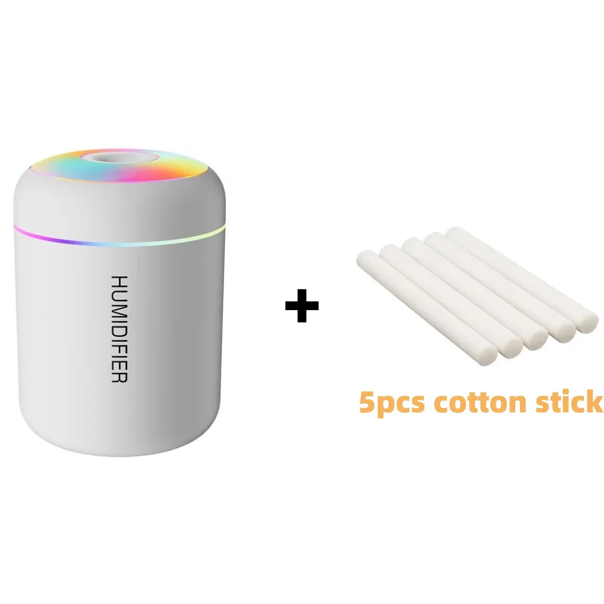Mini USB Aroma Diffuser Humidifier with LED Light