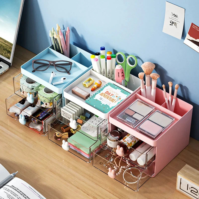 Desktop Storage Organizer with Drawers