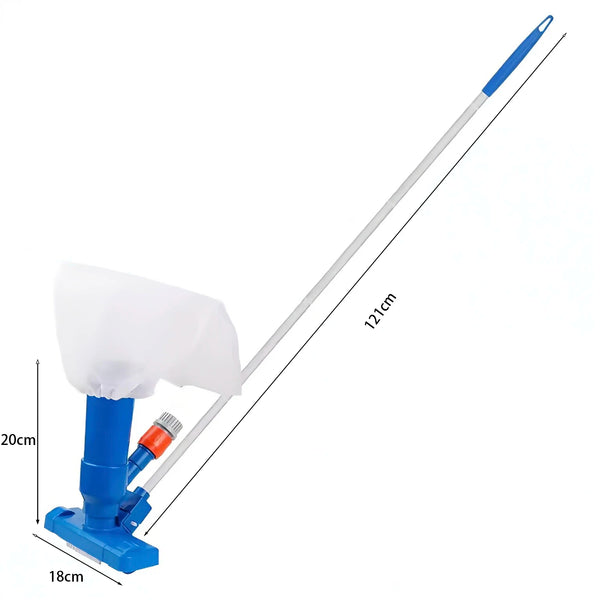 Portable Pool Vacuum Cleaner with Mesh Bag