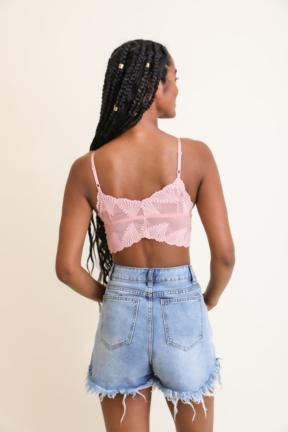 Lace Scallop Bralette