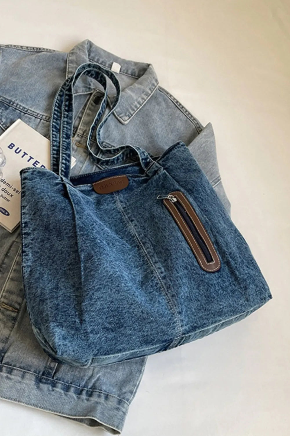 Denim Tote Bag Secondary image