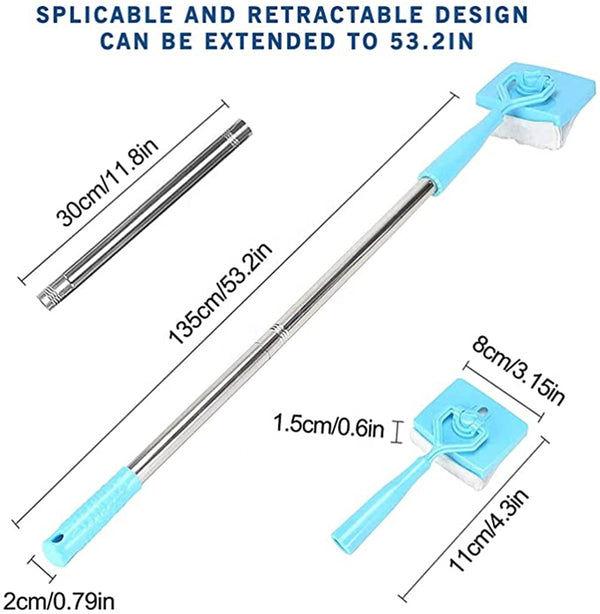 Retractable Baseboard Cleaning Brush