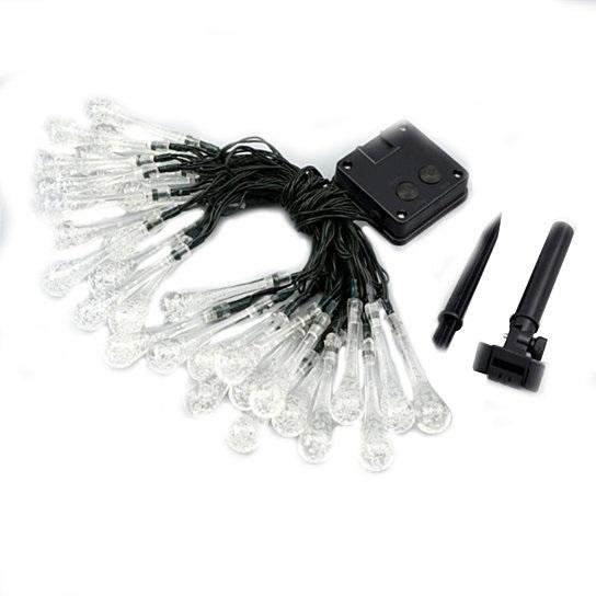 Dew Drop Solar LED String Lights