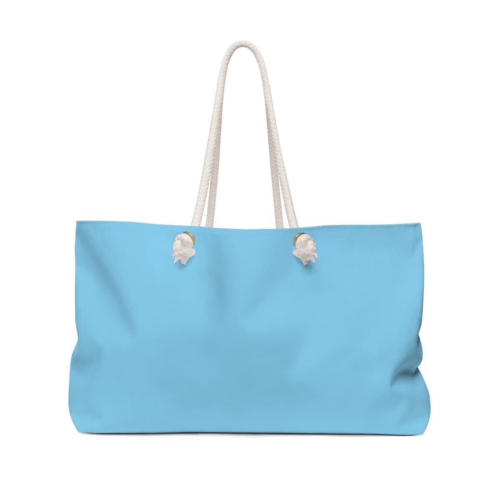 Light Blue Weekender Tote Bag Main image